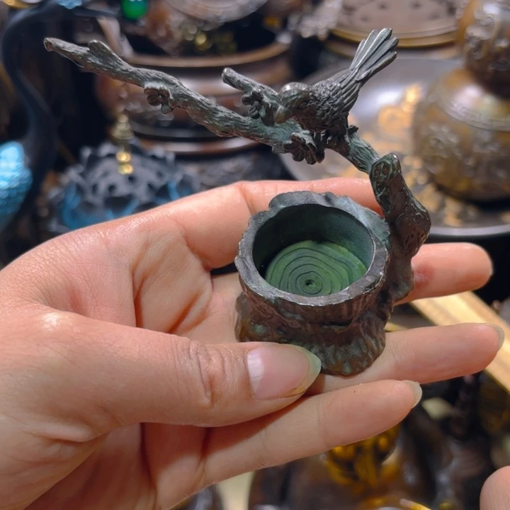 铜器摆件收收藏藏