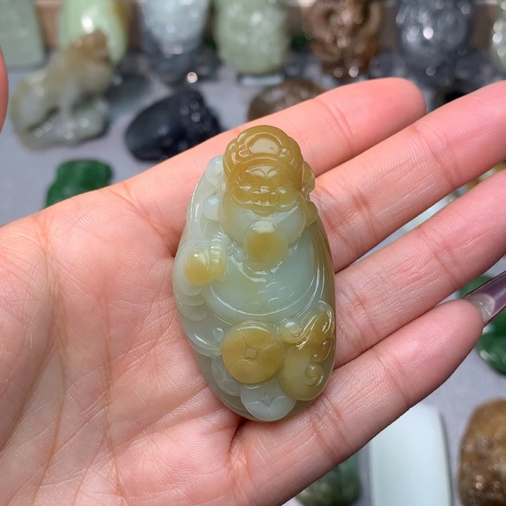 和田玉挂件未镶嵌