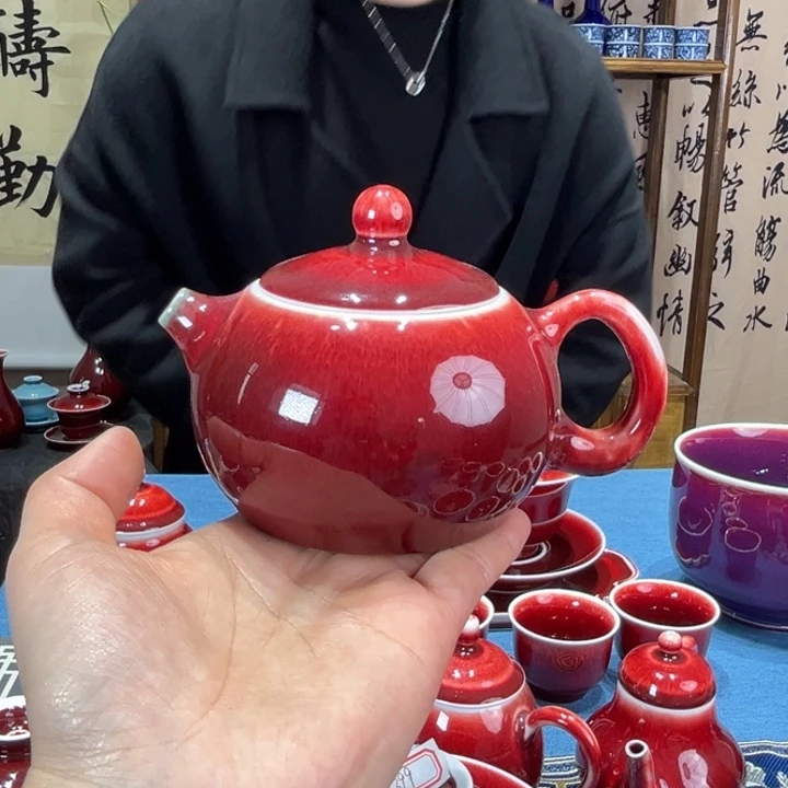 景德镇陶瓷西施壶大漏