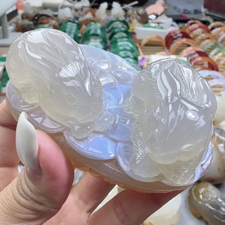 玛瑙/玉髓合金摆件