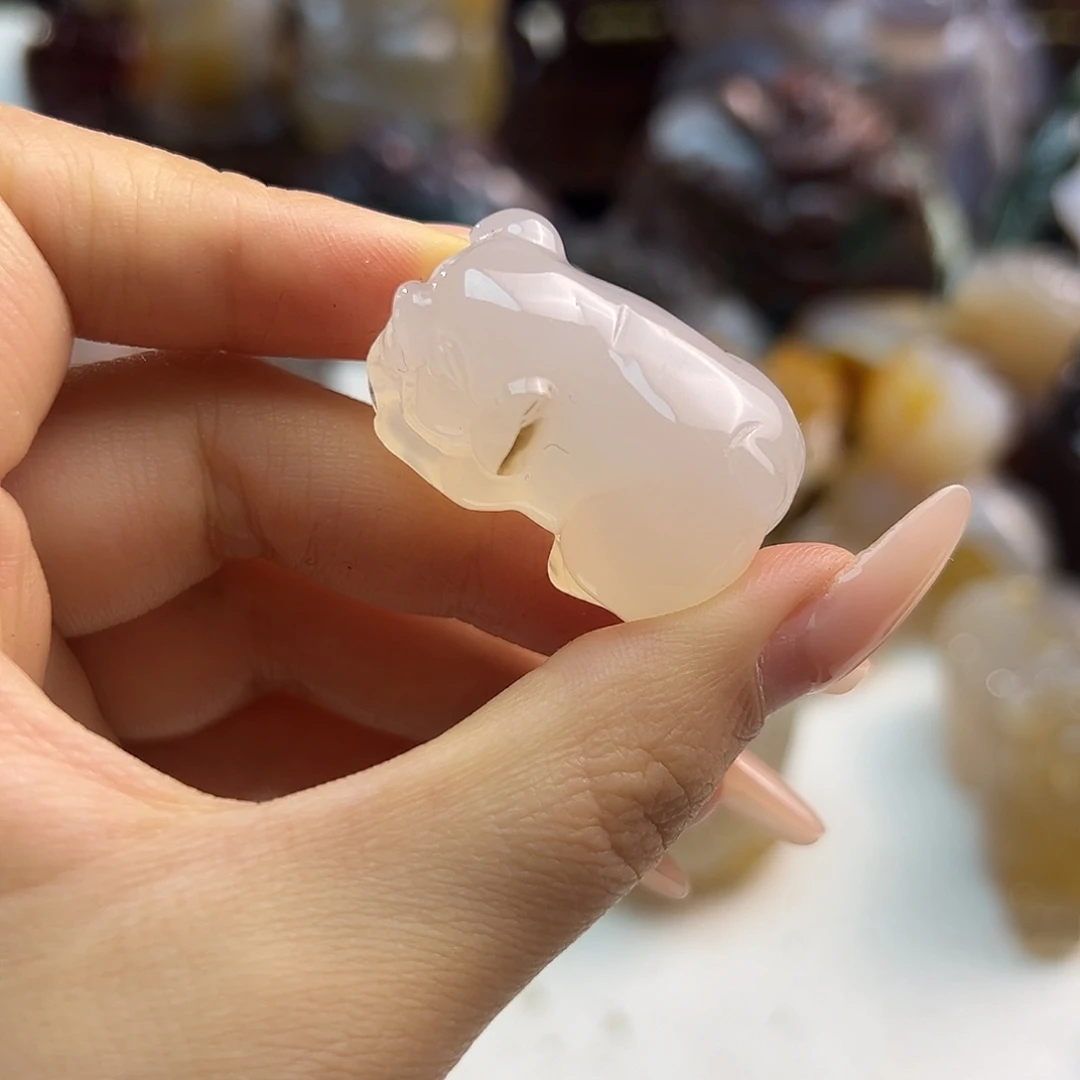 玛瑙/玉髓合金颈饰