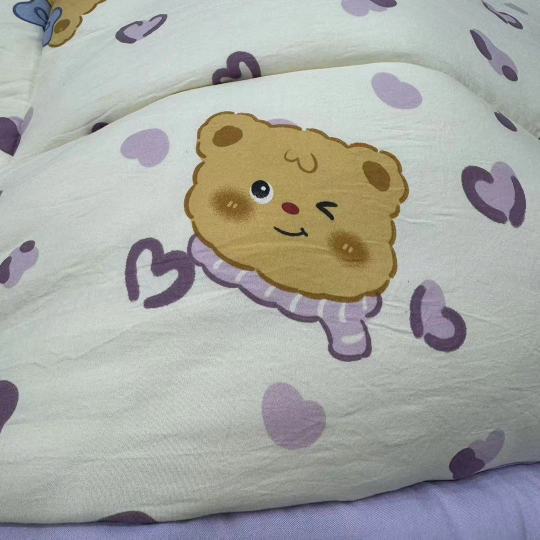 【饼干熊秋冬被】柔软加厚透气春秋被秋冬被