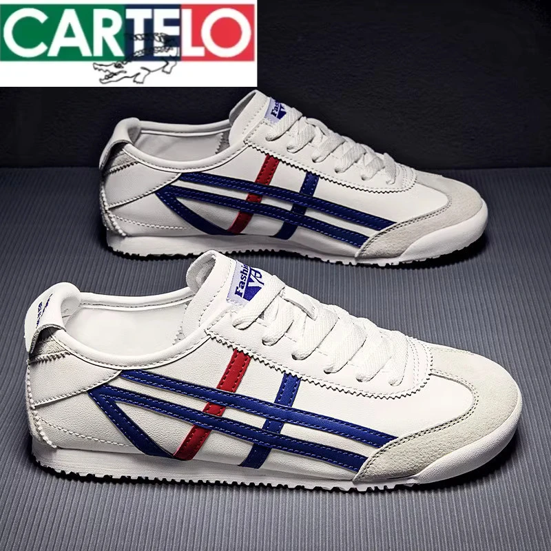 阿甘鞋子男款时尚百搭小白鞋秋季爆款2025新款休闲板鞋男士运动鞋