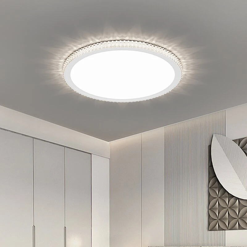 （803）40圆卧室灯全光谱吸顶灯超薄护眼客厅家用中山灯具房间卧室