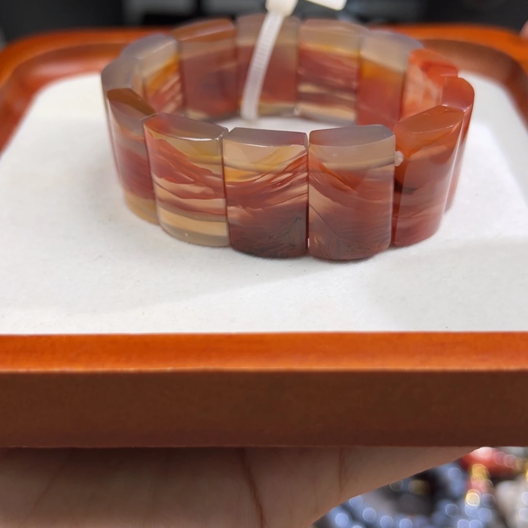 玛瑙/玉髓未镶嵌手链