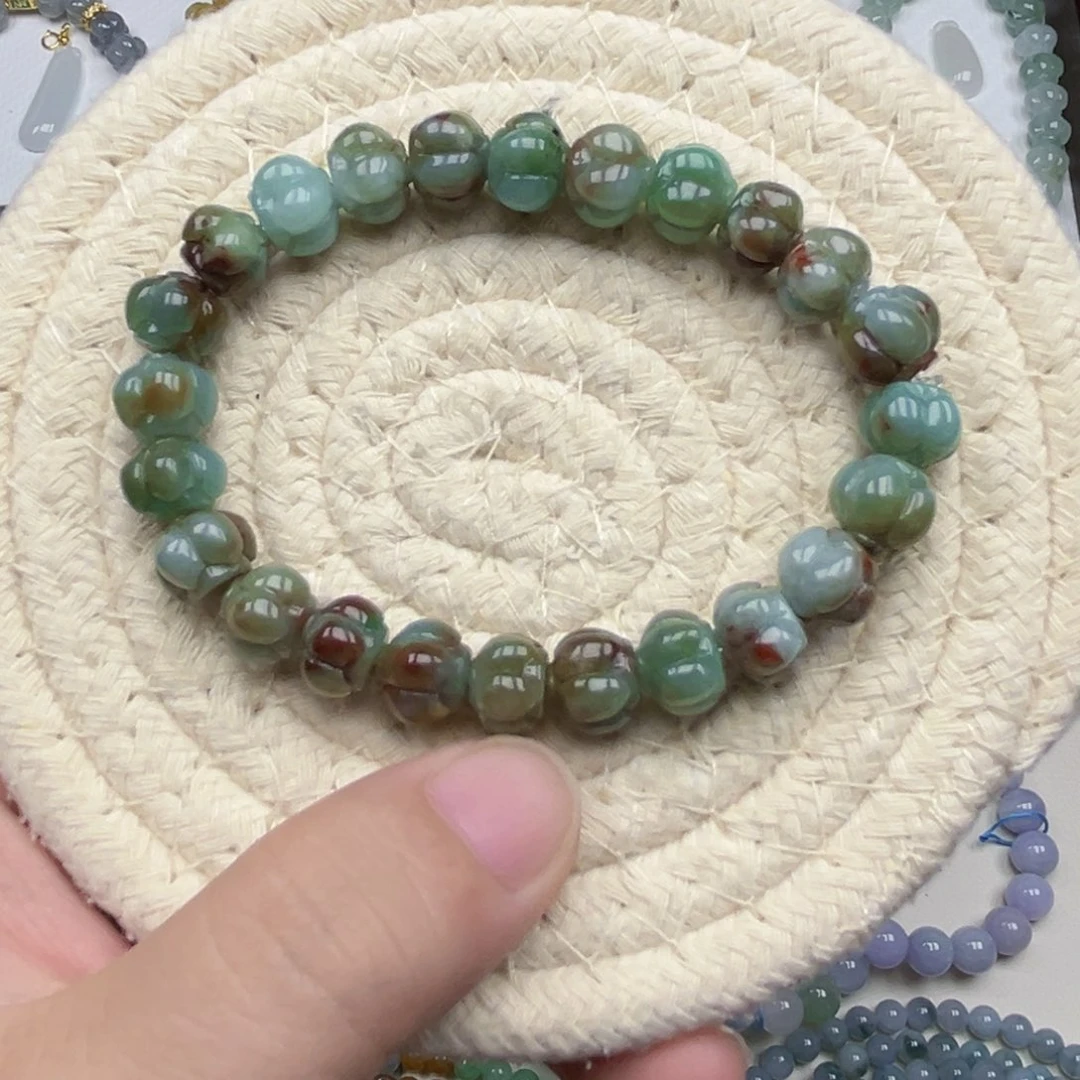 翡翠未镶嵌手链翡翠