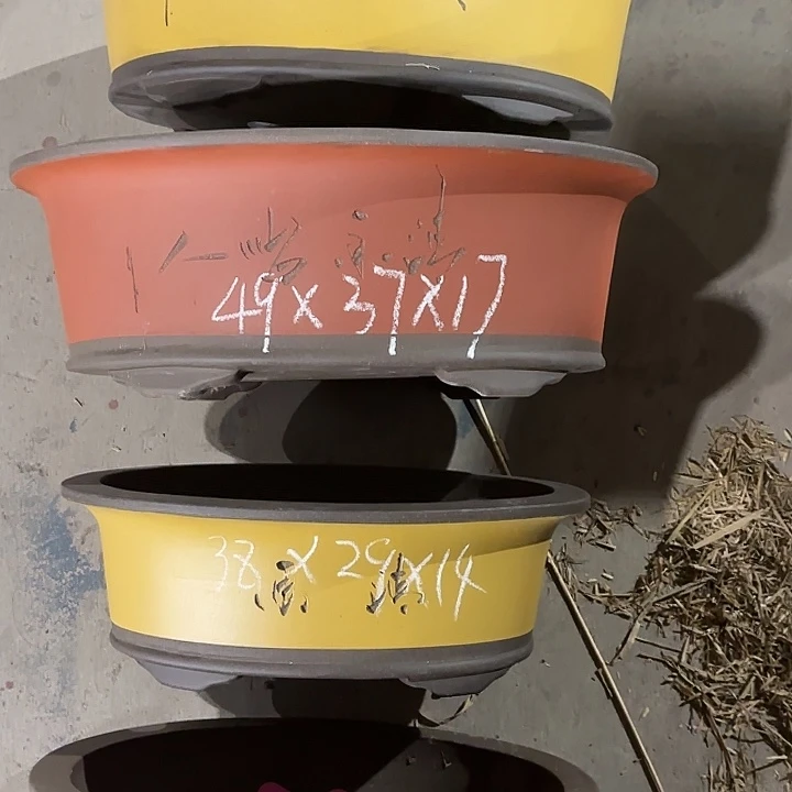 花盆紫砂158-4。    组合。