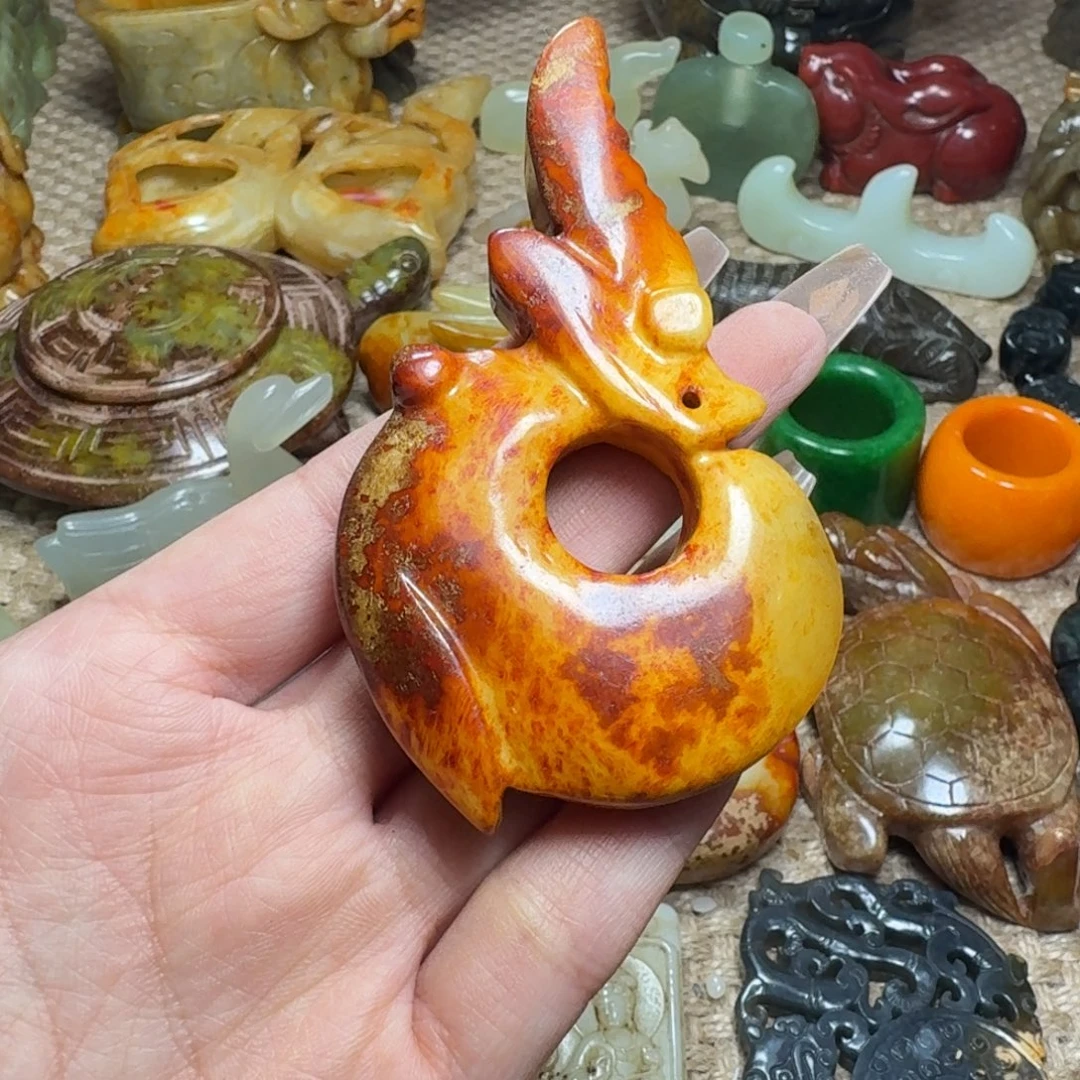 白玉菩提吊坠挂件