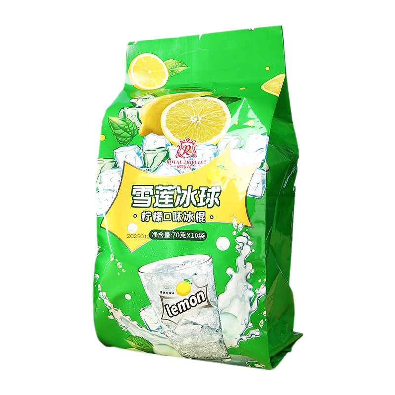 御冰坊雪莲冰球柠檬口味冰棍 700g