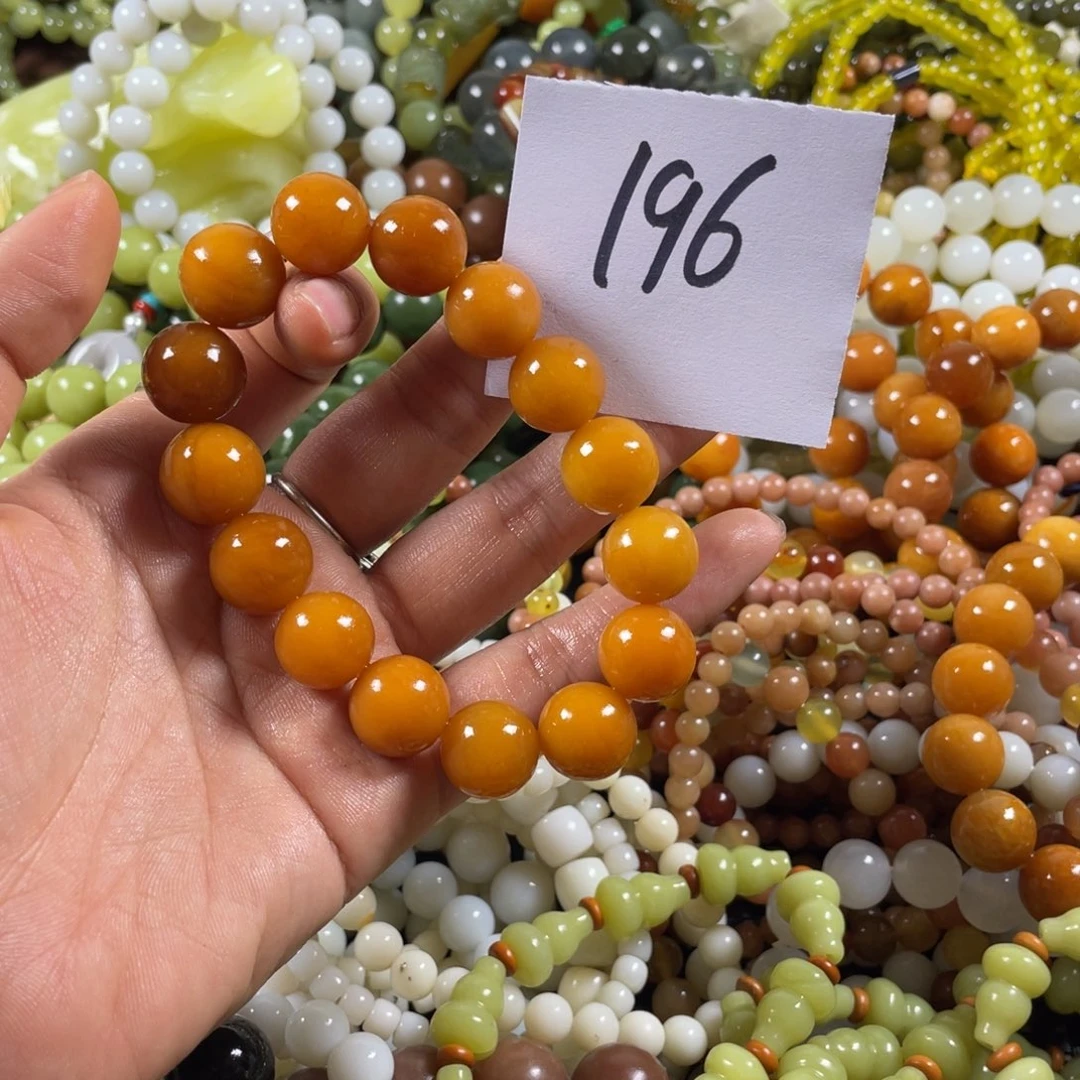 蛇纹石玉未镶嵌手串