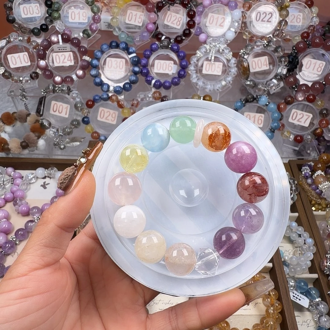 合金水晶手链多宝