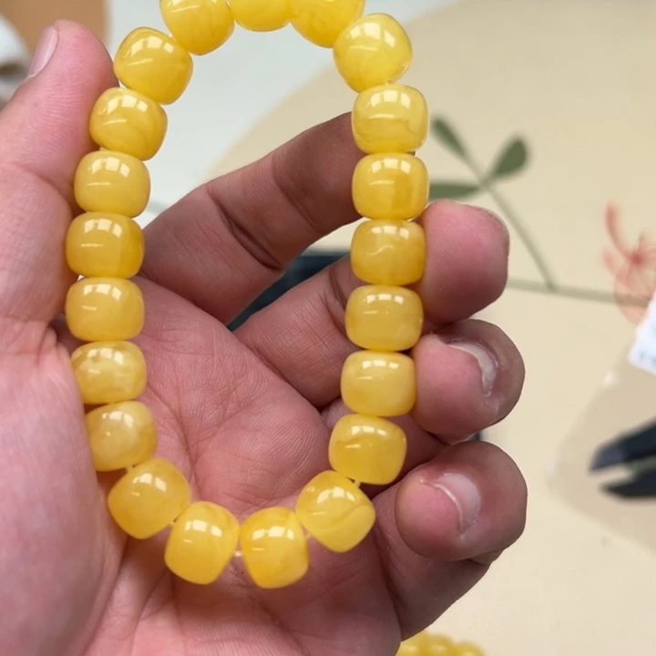 吊坠白玉菩提大**菜黄色3622