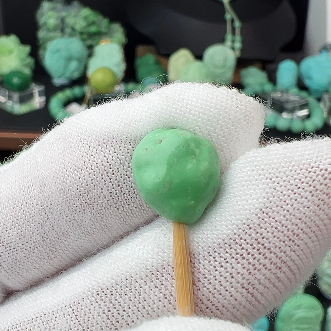 绿松石未镶嵌绿松石主播璐璐