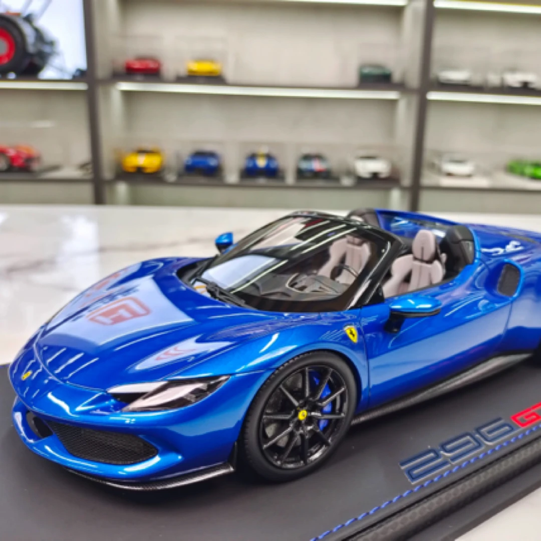 BBR1/18 296GTS敞篷跑车树脂收藏汽车模型合金模型车