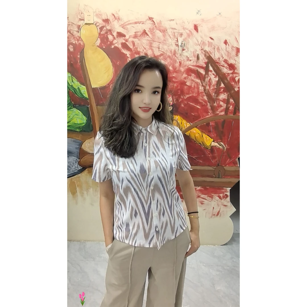 印花艾德莱斯T恤