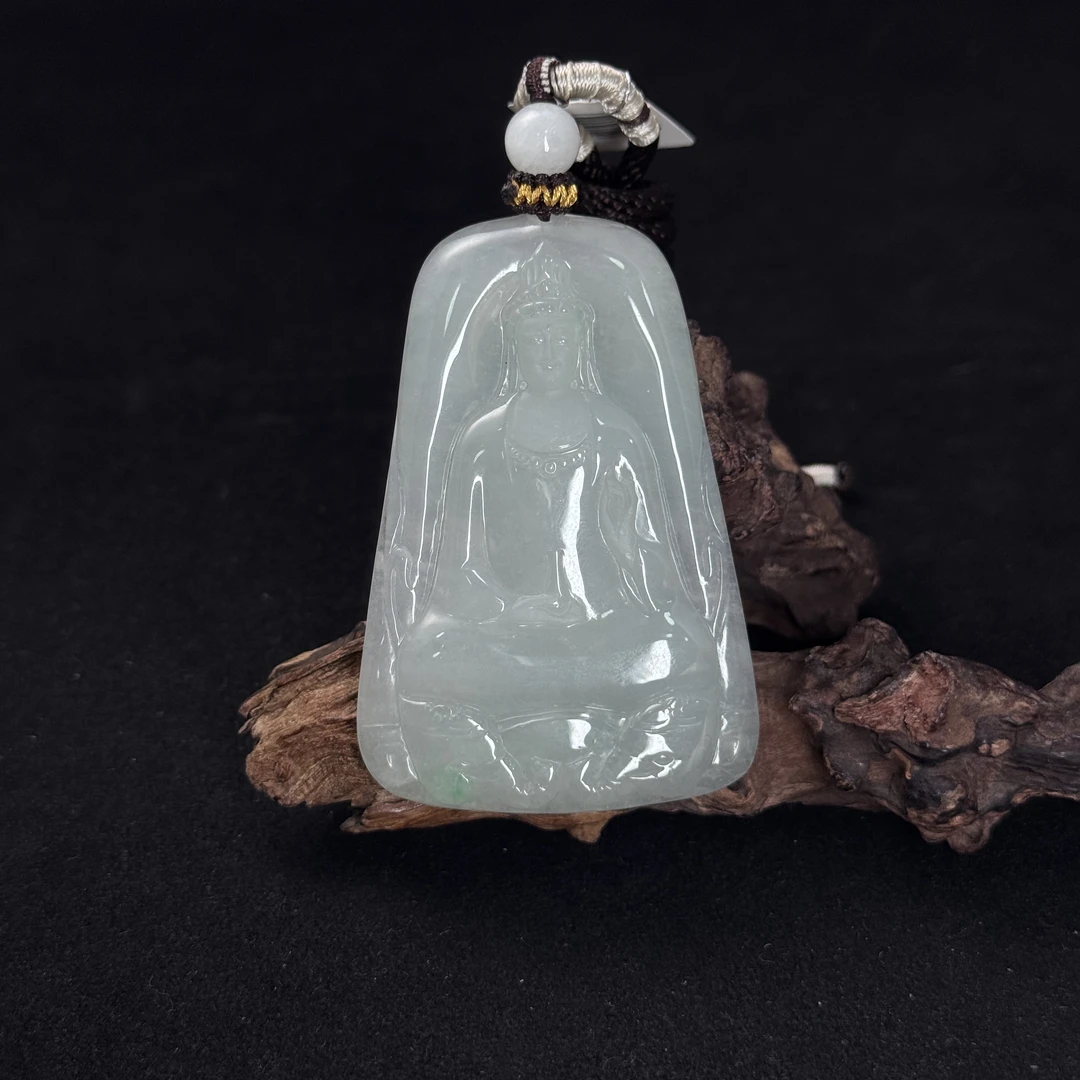 【诚翠拍品第一百零七期午】翡翠62吊坠PJY5047