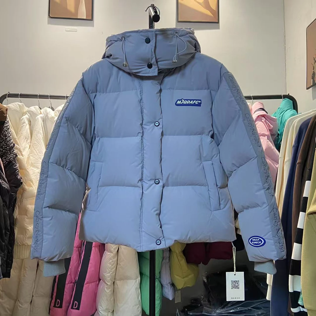 【特价】欧货JY鹅绒服95白鹅绒面包服外套女 专柜品质