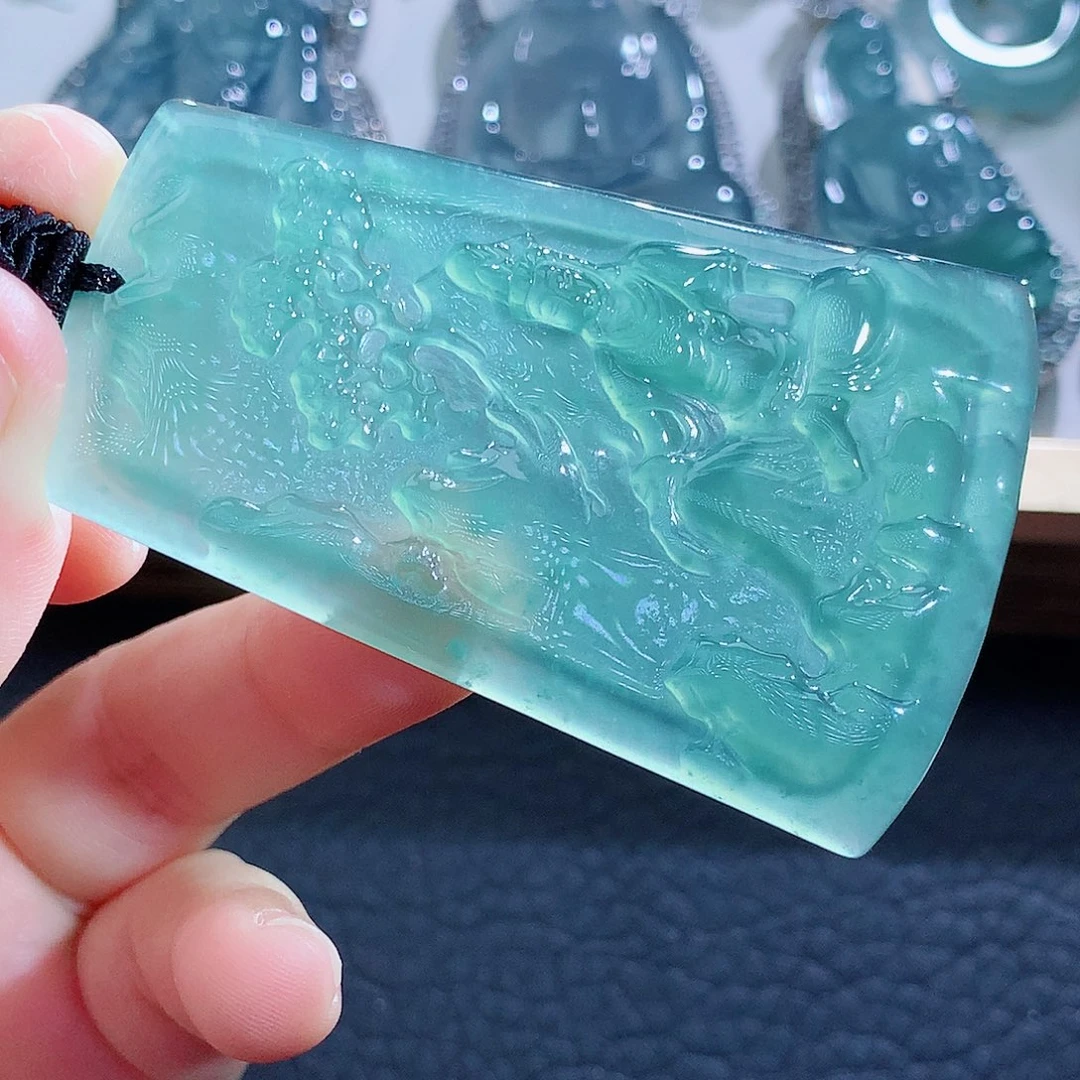 未镶嵌挂件翡翠翡翠
