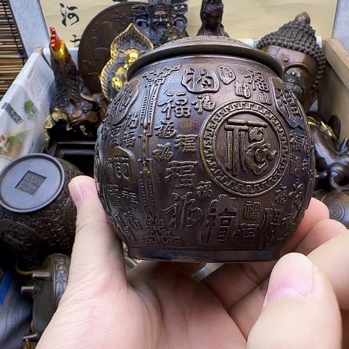 铜器工艺品办公室摆件