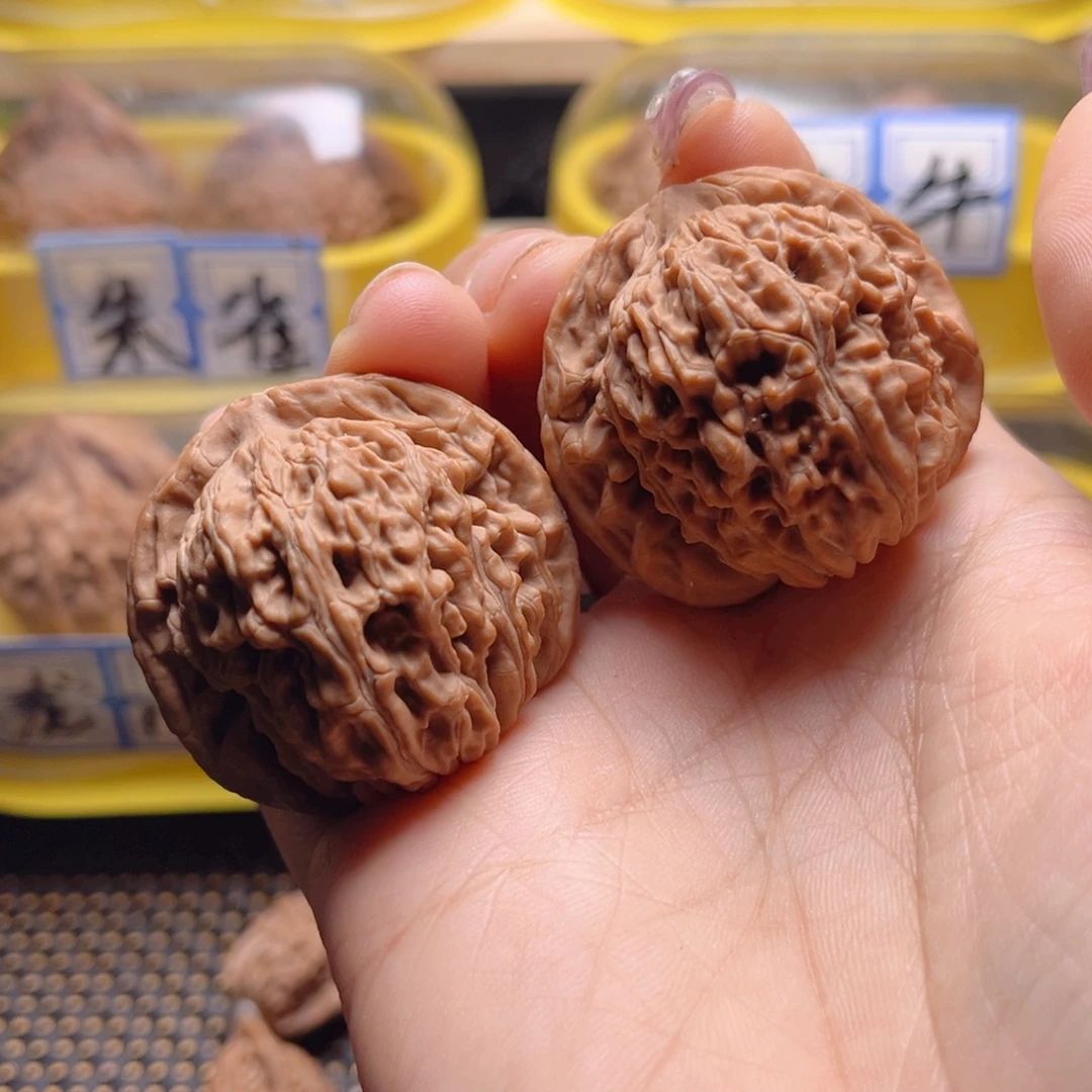 文玩核桃把件四座楼