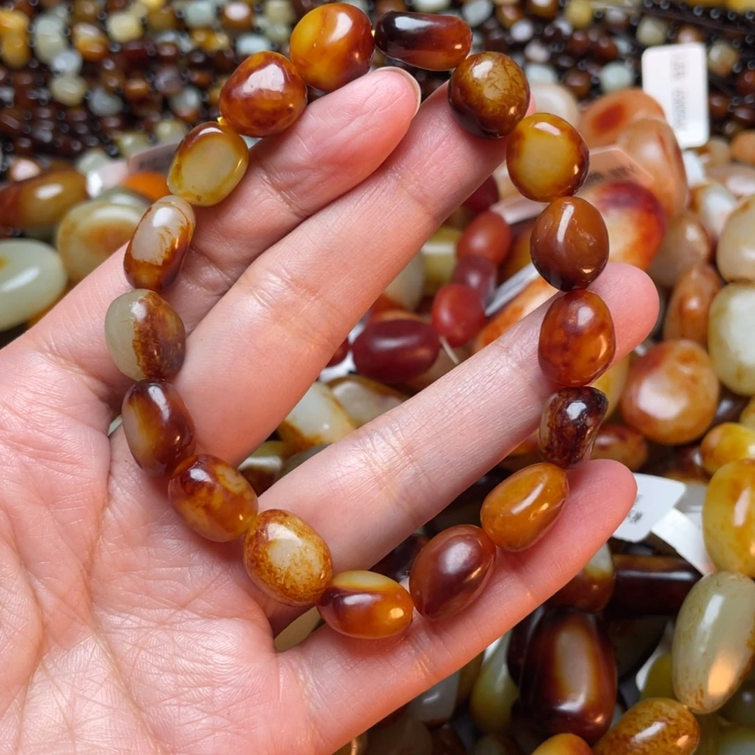 和田玉手链未镶嵌