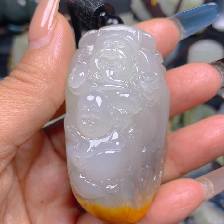 和田玉挂件未镶嵌