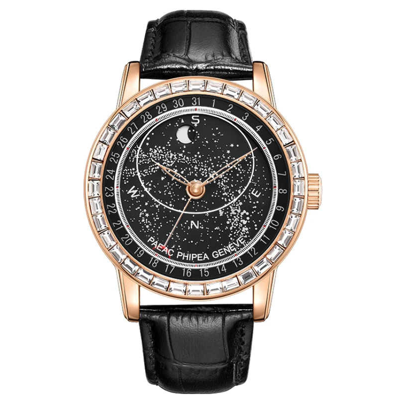 全新未使用 星空/6401R-001-超级复杂功能时计黑盘（林总）