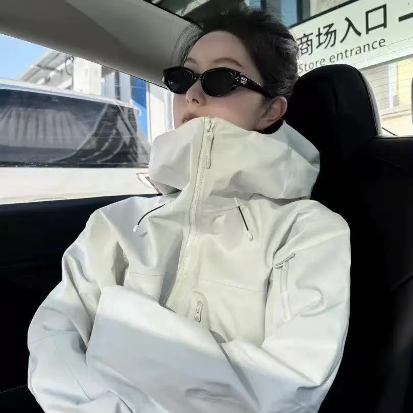 顶配全溢胶 鸟家SV7代户外休闲硬壳防风防水男女情侣款冲锋衣外套