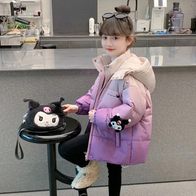 女童棉服冬季2025新款儿童洋气时髦保暖棉袄外套冬装女孩加厚棉衣