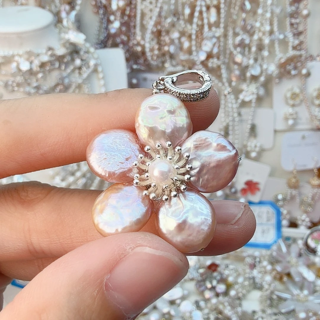 颈饰未镶嵌淡水珍珠