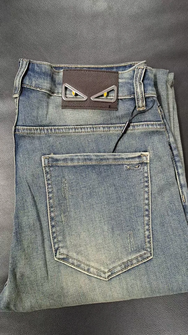 S119 恶魔之眼新款夏季薄款超柔牛仔男士