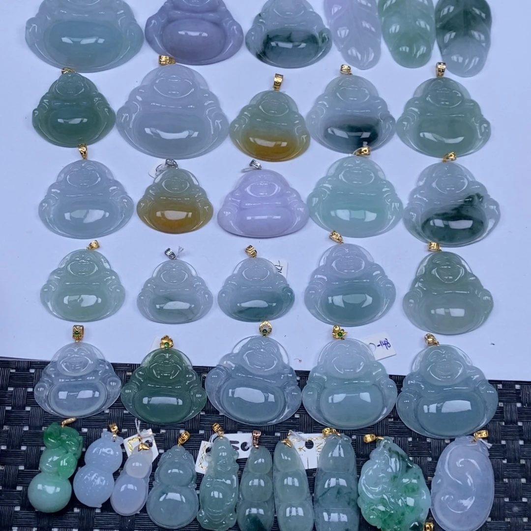 翡翠未镶嵌颈饰天然翡翠