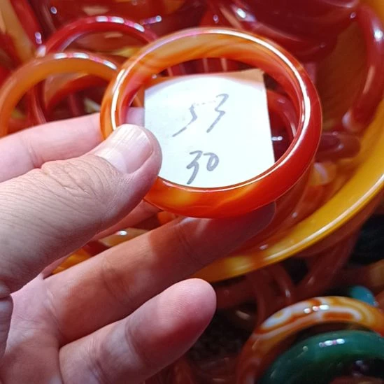玛瑙/玉髓未镶嵌手镯
