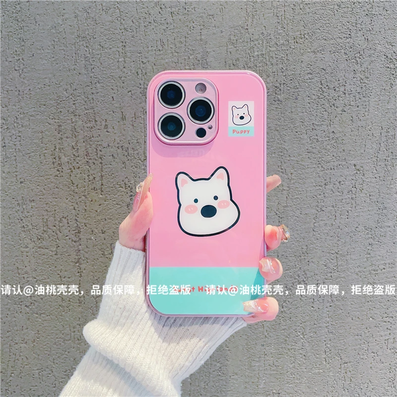 金属漆玻璃壳适用苹果17/iPhone/华为荣耀/OPPO/VIVO/小米/手机壳