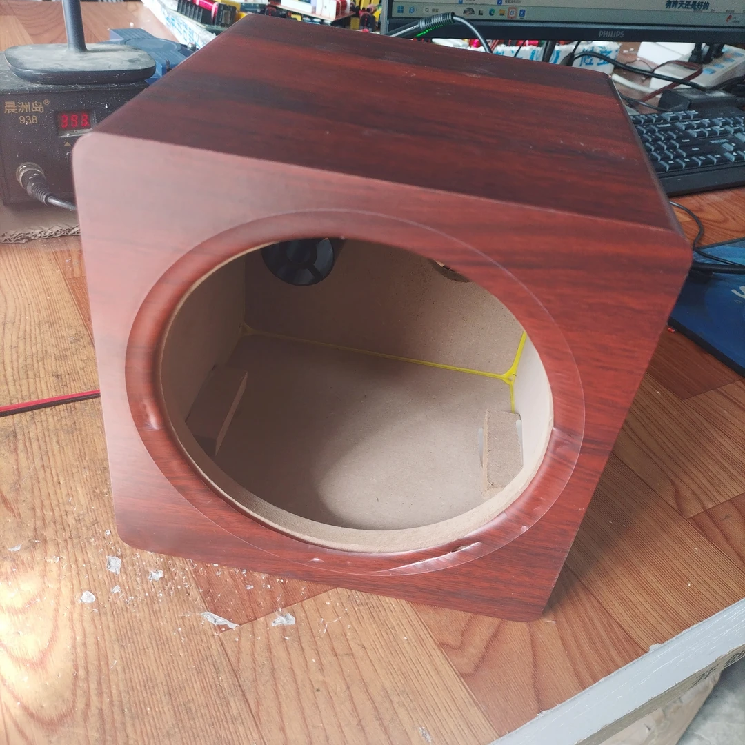 6.5寸沉孔小方音箱外壳一个价格包邮