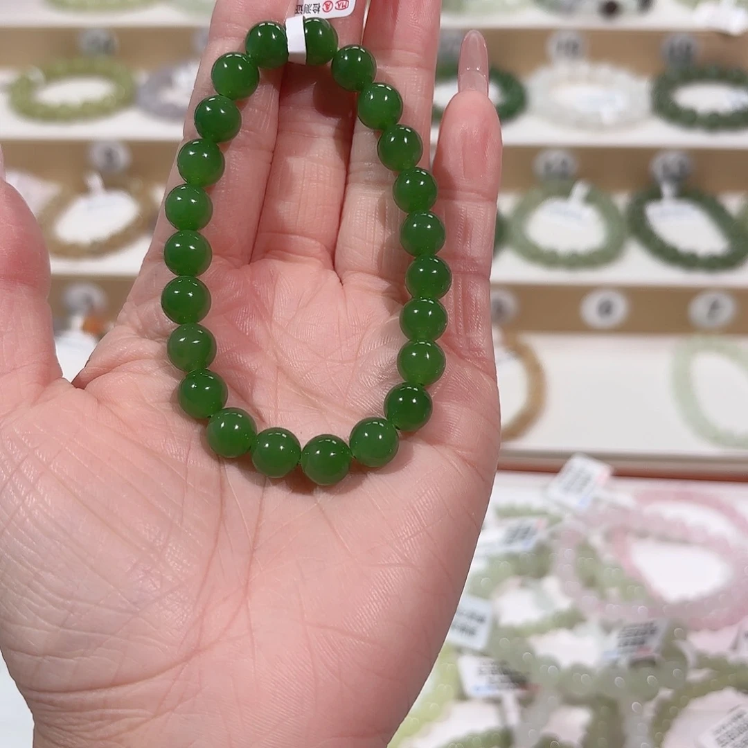 和田玉手链未镶嵌L****^V