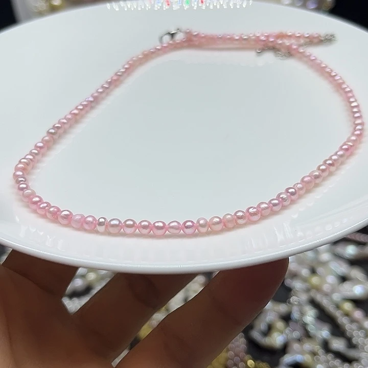 颈饰未镶嵌淡水珍珠