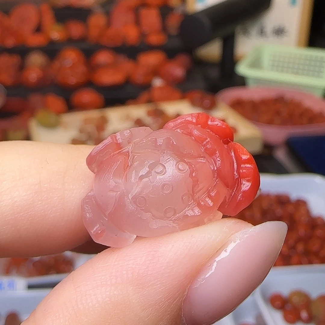 吊坠(不含链)未镶嵌南红玛瑙