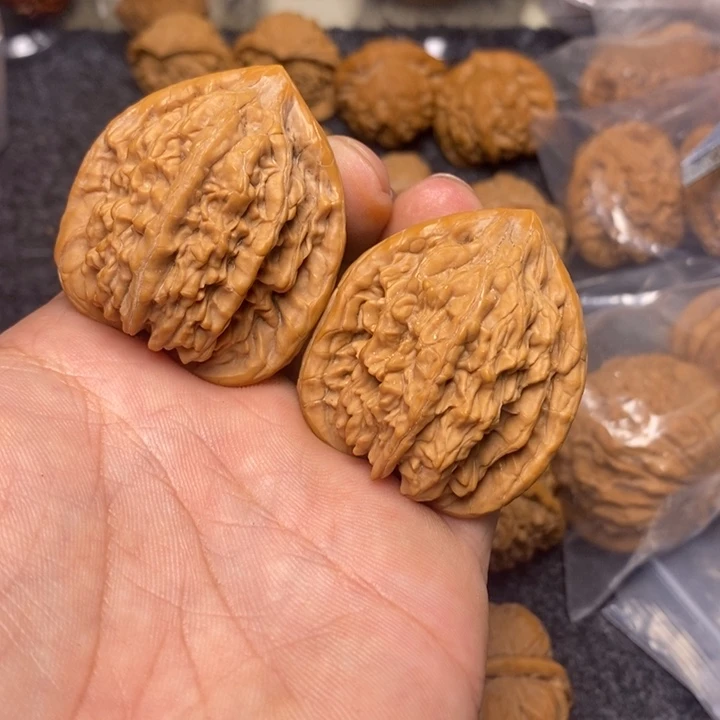 吊坠文玩核桃41蓟县虎头王