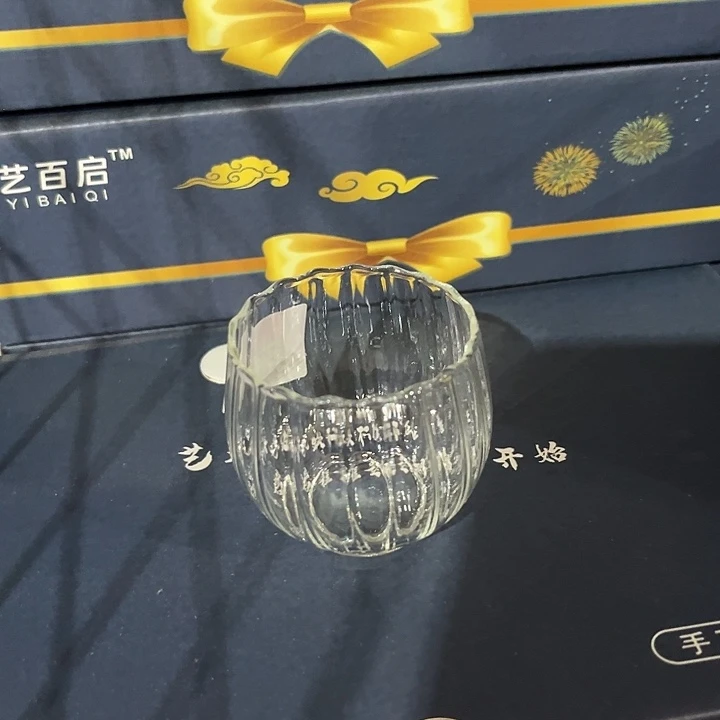 一盒6只 条纹小茶杯