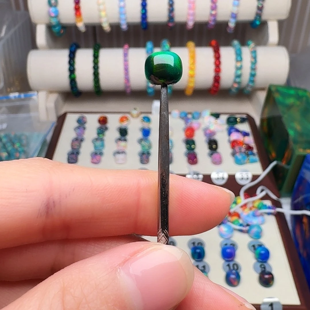 树脂制品人造欧泊卡8老型绿野仙踪单颗