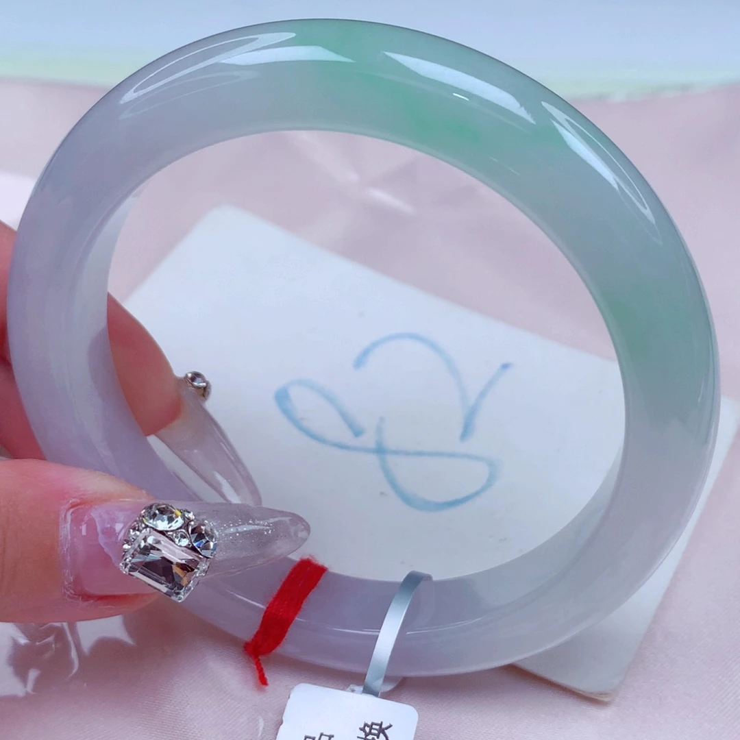 翡翠手镯未镶嵌天然缅甸翡翠A货手镯