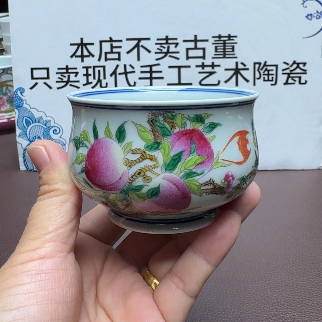 景德镇手工手绘展示