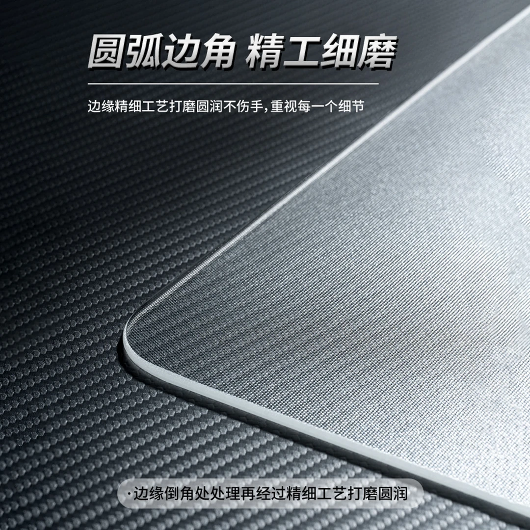 透明钢化玻璃鼠标垫FPS可水洗耐脏防油污吃鸡打瓦CSGO光伏电竞
