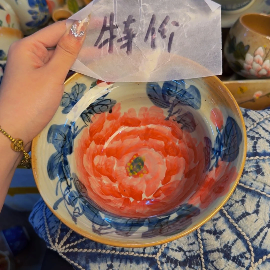 瓷片景德镇陶瓷手工手绘