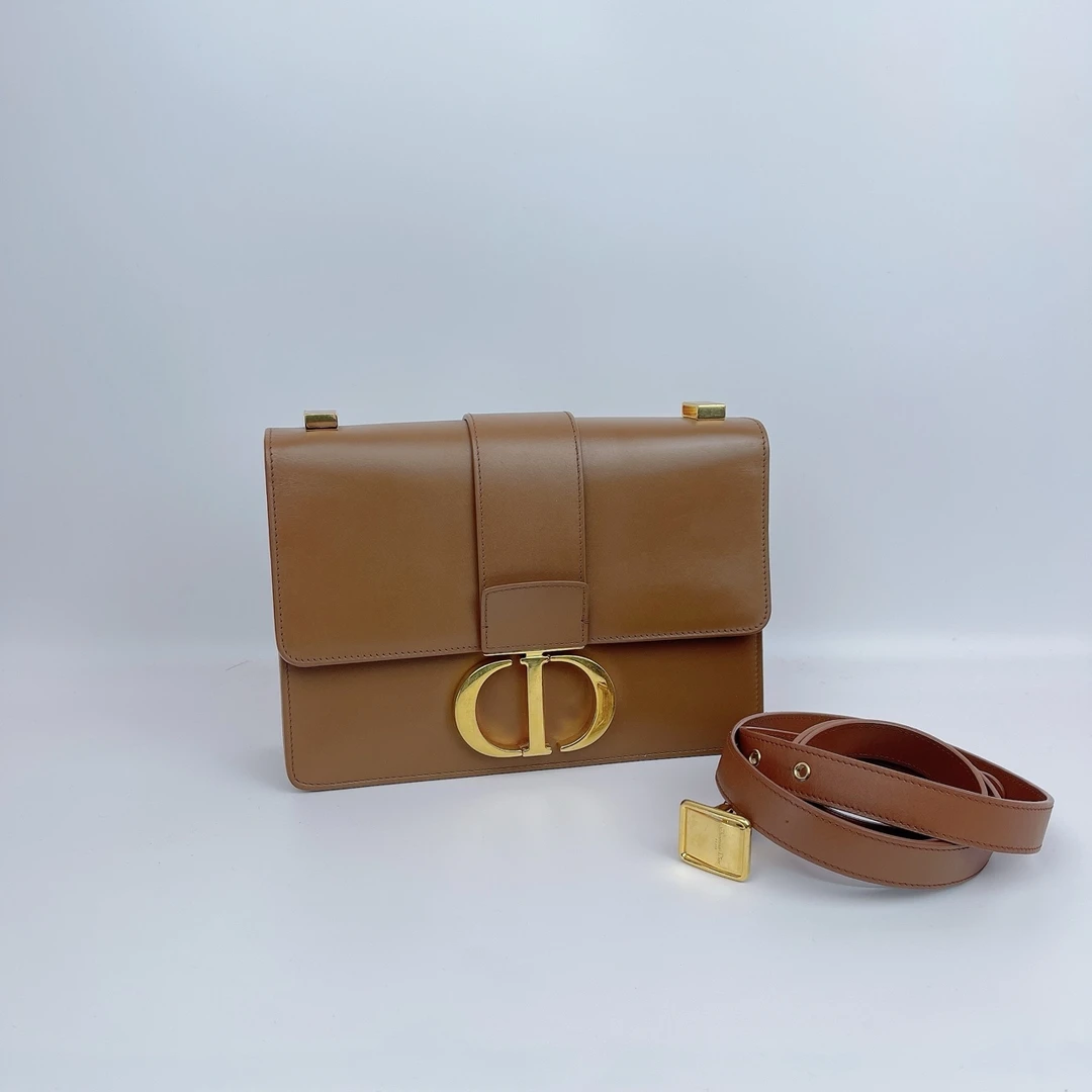 95新 DIOR/迪奥 Dior/迪奥 棕色单肩包  B350