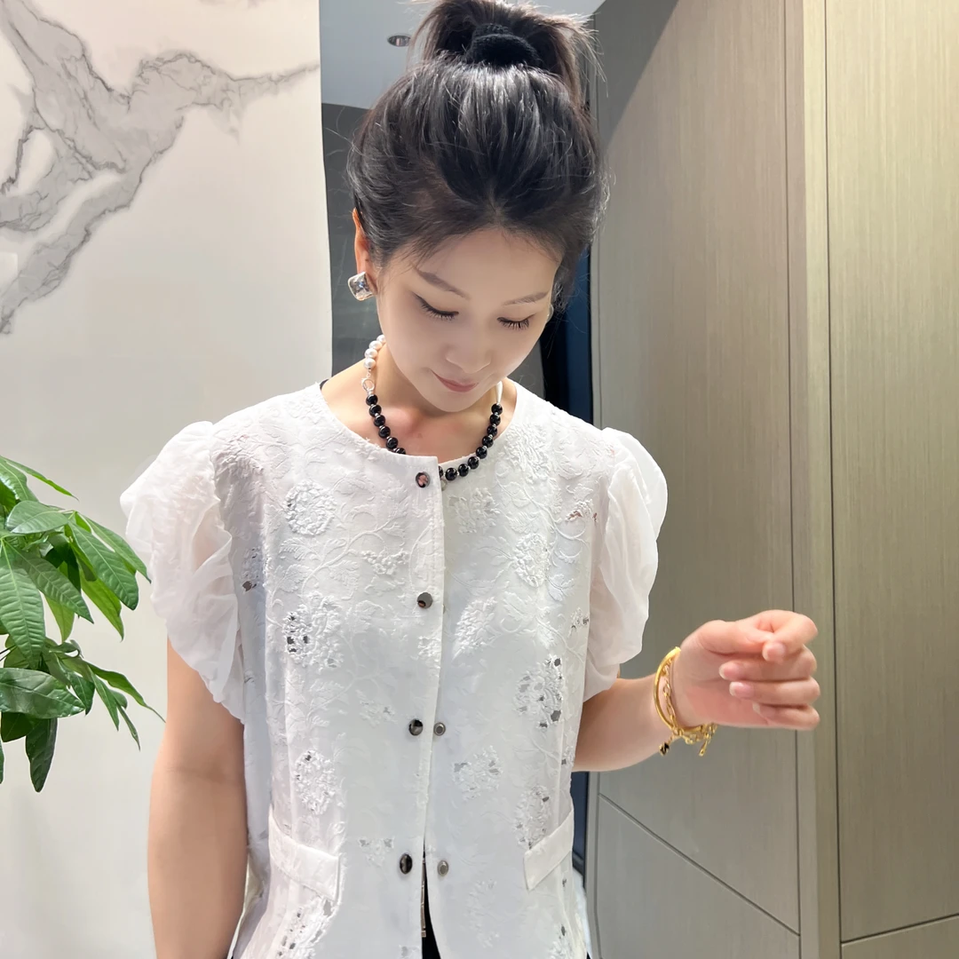 女人阁（衬衫1103）新款减龄时尚显瘦气质衬衫