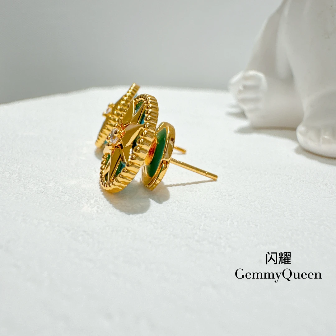 铜合金耳饰 闪耀GemmyQueen耳环GQ01840