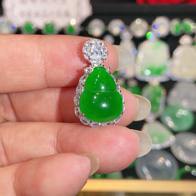 【闪购商品】颈饰未镶嵌翡翠天然翡翠