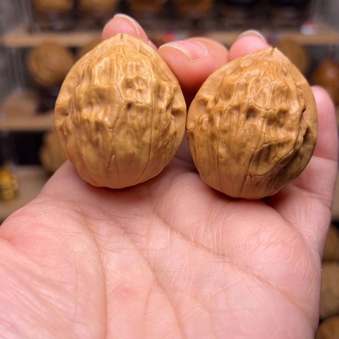 文玩核桃把件15w荷叶金蟾36尺